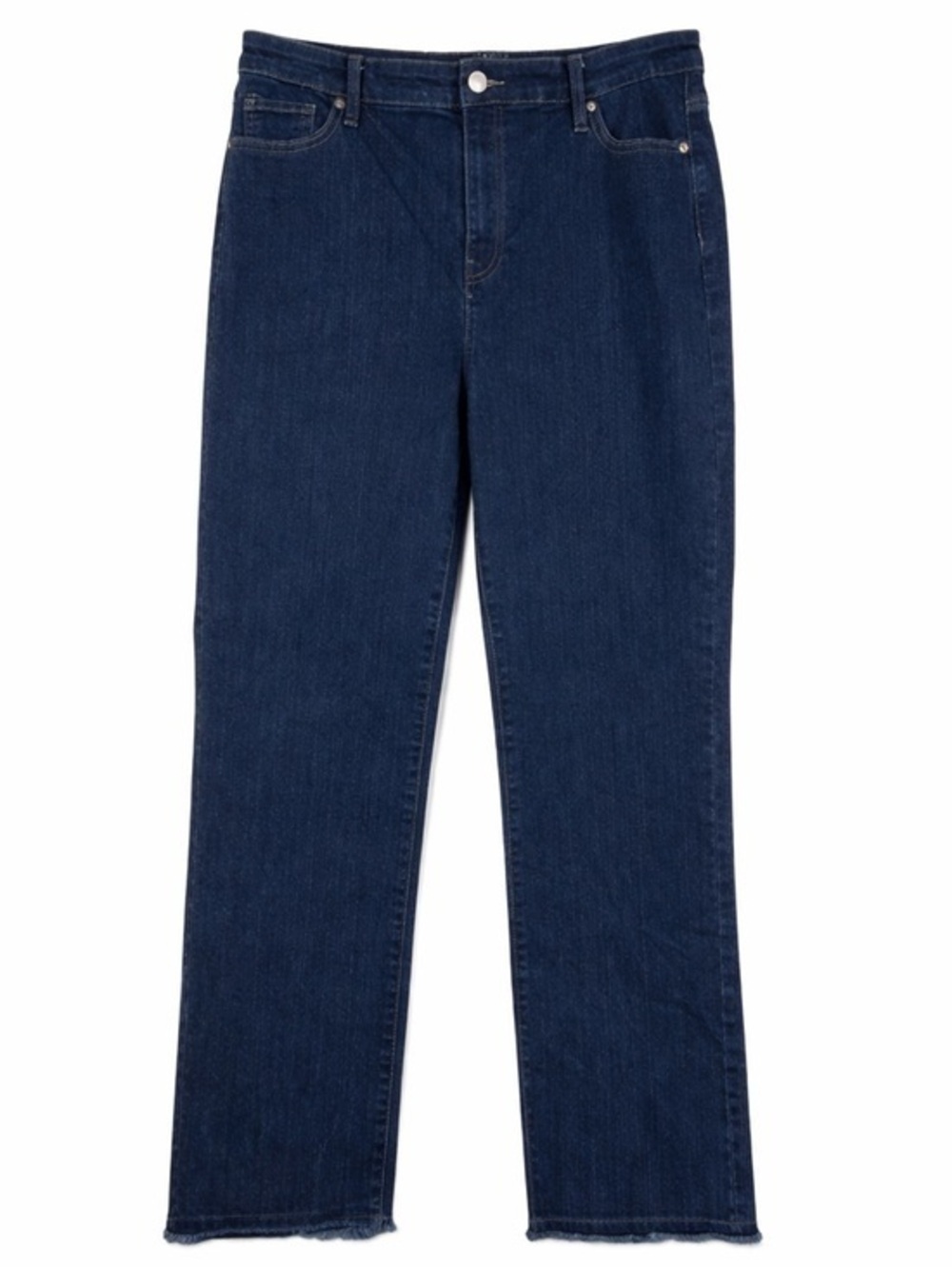 Buffalo David button Alyssa high rise straight leg stretch denim 14/34 dark blue